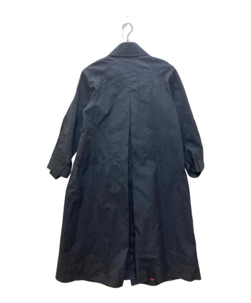 Salvatore Ferragamo（サルヴァトーレ フェラガモ）Salvatore Ferragamo (サルヴァトーレ フェラガモ) ステンカラーコート ネイビー サイズ:42の古着・服飾アイテム
