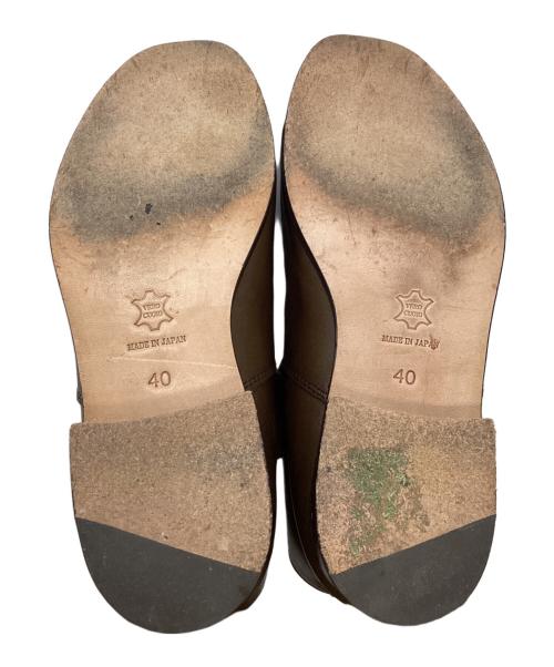 PADRONE（パドローネ）PADRONE (パドローネ) BEAMS (ビームス) ショートブーツ ブラウン サイズ:40の古着・服飾アイテム