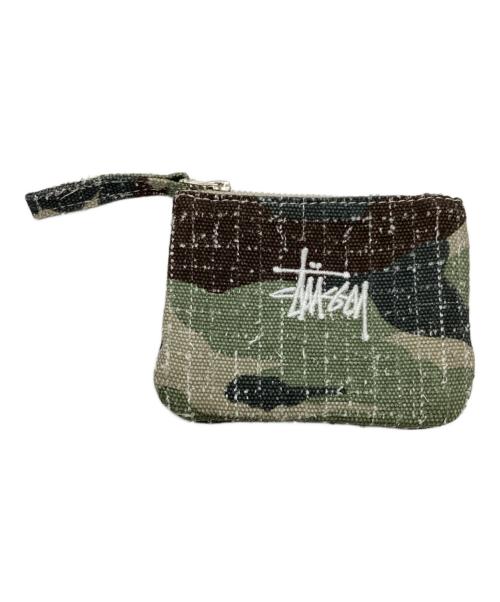 stussy（ステューシー）stussy (ステューシー) NEEDLE PUNCH COIN POUCHの古着・服飾アイテム
