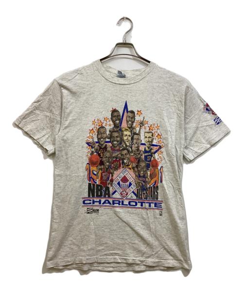 SALEM SPORTS WEAR（セーレムスポーツウェア）SALEM SPORTS WEAR (セーレムスポーツウェア) プリントTシャツ グレー サイズ:Lの古着・服飾アイテム