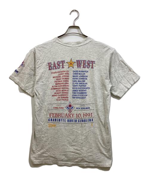 SALEM SPORTS WEAR（セーレムスポーツウェア）SALEM SPORTS WEAR (セーレムスポーツウェア) プリントTシャツ グレー サイズ:Lの古着・服飾アイテム