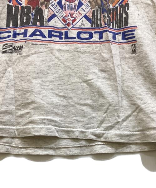 SALEM SPORTS WEAR（セーレムスポーツウェア）SALEM SPORTS WEAR (セーレムスポーツウェア) プリントTシャツ グレー サイズ:Lの古着・服飾アイテム