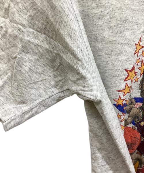 SALEM SPORTS WEAR（セーレムスポーツウェア）SALEM SPORTS WEAR (セーレムスポーツウェア) プリントTシャツ グレー サイズ:Lの古着・服飾アイテム