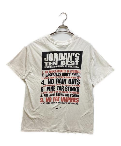 NIKE（ナイキ）NIKE (ナイキ) バックプリントTシャツ ホワイト サイズ:Lの古着・服飾アイテム