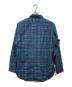 PENDLETON (ペンドルトン) 70s ウールシャツ ネイビー×グリーン サイズ:SIZE S：5000円