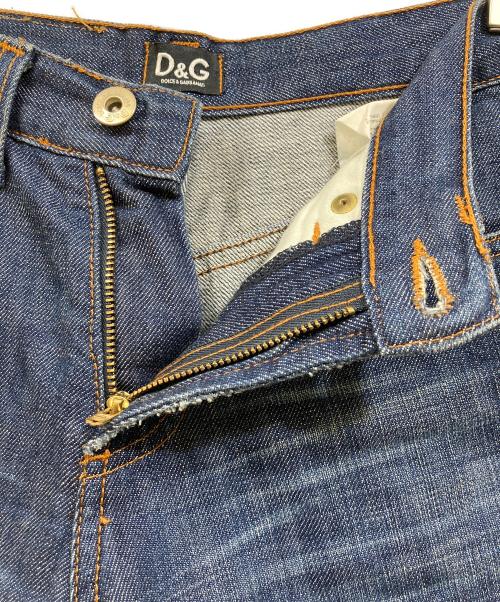 DOLCE & GABBANA（ドルチェ＆ガッバーナ）DOLCE & GABBANA (ドルチェ＆ガッバーナ) フレアデニムパンツ インディゴ サイズ:24の古着・服飾アイテム
