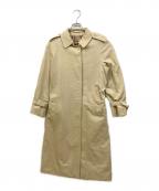 Burberry'sバーバリー）の古着「裏ノバチェックステンカラーコート」｜ベージュ