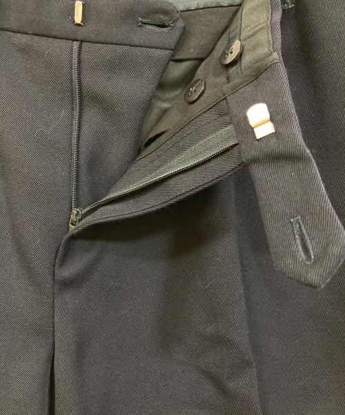 CARUSO（カルーゾ）CARUSO (カルーゾ) ワイドスラックス ネイビー サイズ:44の古着・服飾アイテム