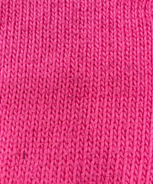 HERILL（ヘリル）HERILL (ヘリル) Cottoncode Crewneck ピンク サイズ:2の古着・服飾アイテム