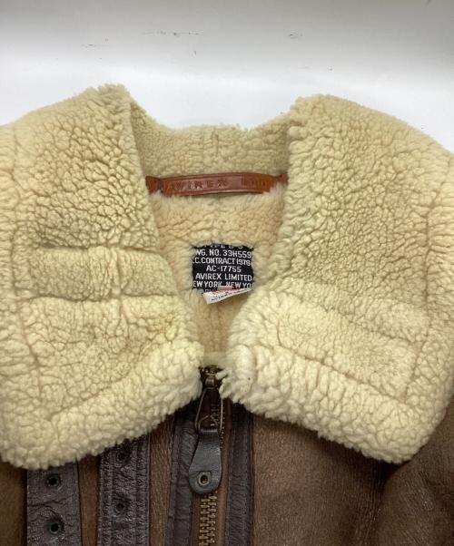 AVIREX（アヴィレックス）AVIREX (アヴィレックス) TYPE B-3 ブラウン サイズ:38の古着・服飾アイテム