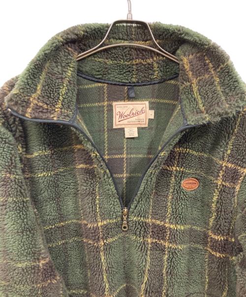 WOOLRICH（ウールリッチ）WOOLRICH (ウールリッチ) 古着フリースジャケット グリーン サイズ:SIZE Lの古着・服飾アイテム