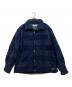 KITH（キス）の古着「Chenille Plaid Brixton Puffed Shirt Jacket」｜ネイビー