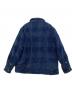 KITH (キス) Chenille Plaid Brixton Puffed Shirt Jacket ネイビー サイズ:XL：22000円