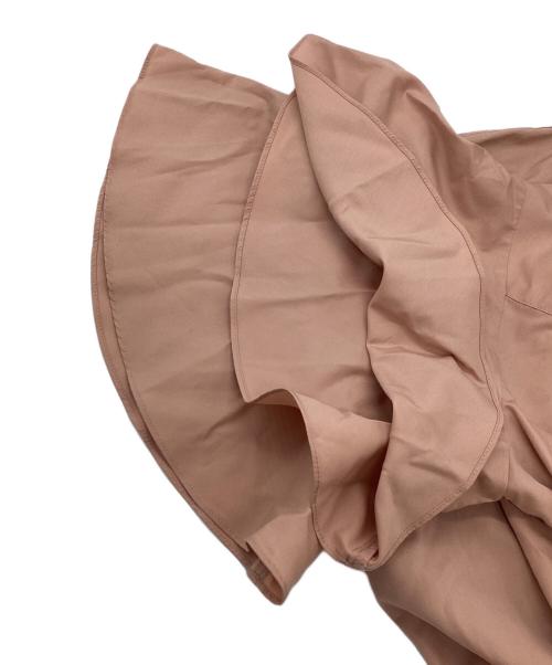 ANAYI（アナイ）ANAYI (アナイ) フリルスリーブスキッパーシャツ ピンク サイズ:38の古着・服飾アイテム