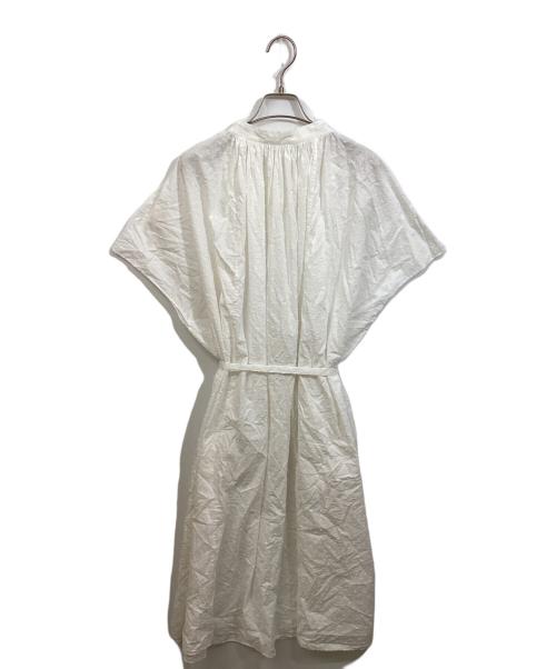 Curensology（カレンソロジー）Curensology (カレンソロジー) シアードットシャツワンピース ホワイト サイズ:FREEの古着・服飾アイテム