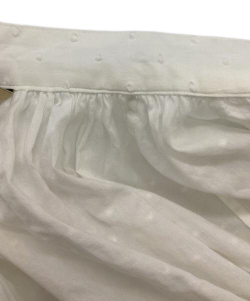 Curensology（カレンソロジー）Curensology (カレンソロジー) シアードットシャツワンピース ホワイト サイズ:FREEの古着・服飾アイテム