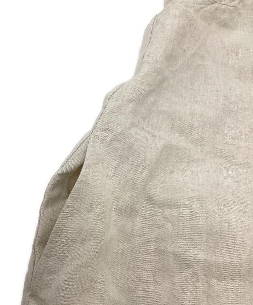 freada（フリーダ）freada (フリーダ) リネン混キャミソールワンピース ベージュ サイズ:FREEの古着・服飾アイテム