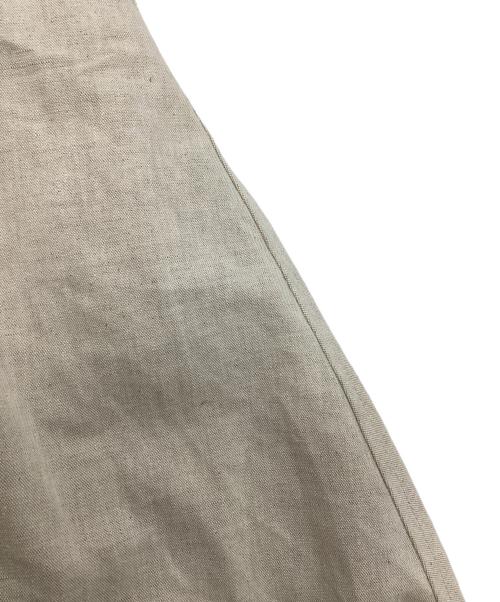 freada（フリーダ）freada (フリーダ) リネン混キャミソールワンピース ベージュ サイズ:FREEの古着・服飾アイテム