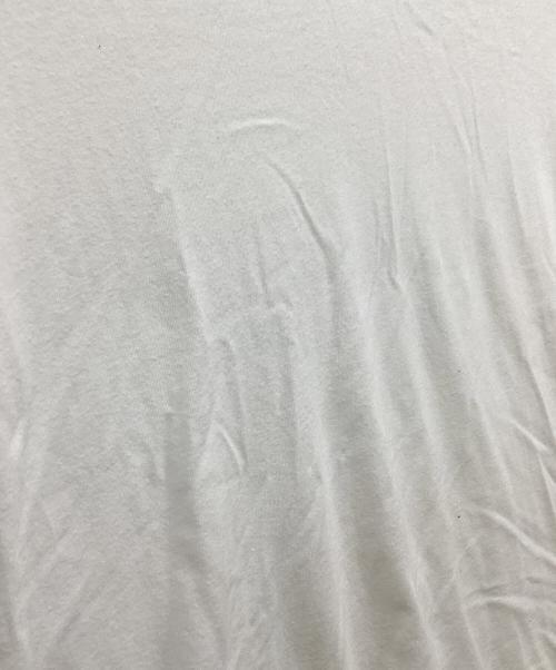 Maison Martin Margiela（メゾンマルタンマルジェラ）Maison Martin Margiela (メゾンマルタンマルジェラ) ショルダーデザインクルーネックTシャツ ホワイト サイズ:44の古着・服飾アイテム