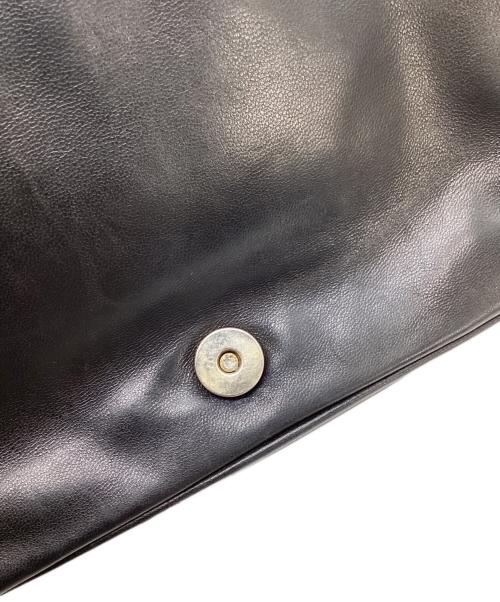 BALLY（バリー）BALLY (バリー) キルティングレザーショルダーバッグ ブラックの古着・服飾アイテム