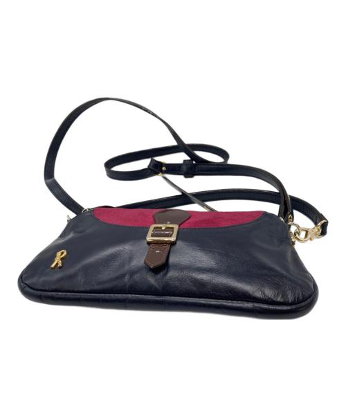 Roberta di camerino（ロベルタ ディ カメリーノ）Roberta di camerino (ロベルタ ディ カメリーノ) 4WAYポシェット ネイビーの古着・服飾アイテム