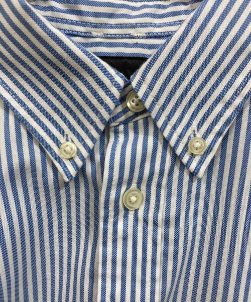 DAIWA PIER39（ダイワ ピア39）DAIWA PIER39 (ダイワ ピア39) TECH BUTTON DOWN SHIRTS L/S STRIPE ホワイト サイズ:Mの古着・服飾アイテム