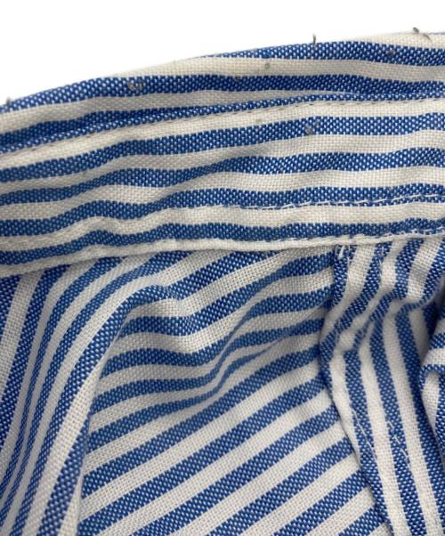 DAIWA PIER39（ダイワ ピア39）DAIWA PIER39 (ダイワ ピア39) TECH BUTTON DOWN SHIRTS L/S STRIPE ホワイト サイズ:Mの古着・服飾アイテム