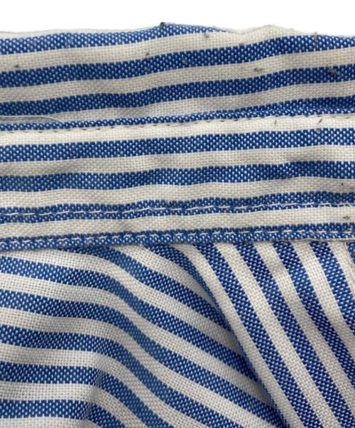 DAIWA PIER39（ダイワ ピア39）DAIWA PIER39 (ダイワ ピア39) TECH BUTTON DOWN SHIRTS L/S STRIPE ホワイト サイズ:Mの古着・服飾アイテム