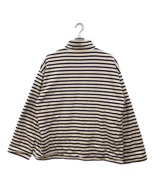 ORCIVAL（オーシバル）ORCIVAL (オーシバル) HALF ZIP LONGSLEEVE PULLOVER ホワイト サイズ:SIZE 5の古着・服飾アイテム