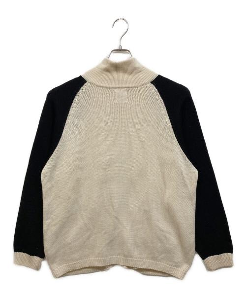 SOUL BREAK（ソウルブレイク）SOUL BREAK (ソウルブレイク) ジップアップニット ベージュ サイズ:Lの古着・服飾アイテム