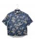 STUDIOUS（ステュディオス）の古着「総柄シャツ」｜ネイビー