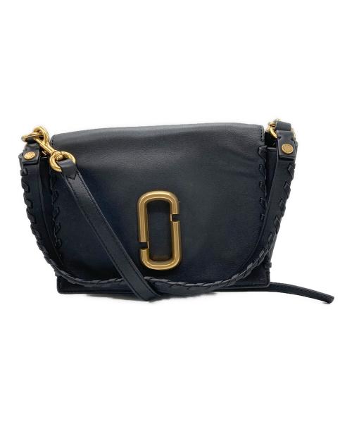MARC JACOBS（マークジェイコブス）MARC JACOBS (マークジェイコブス) DOUBLE J 2WAYレザーショルダーバッグ ブラックの古着・服飾アイテム