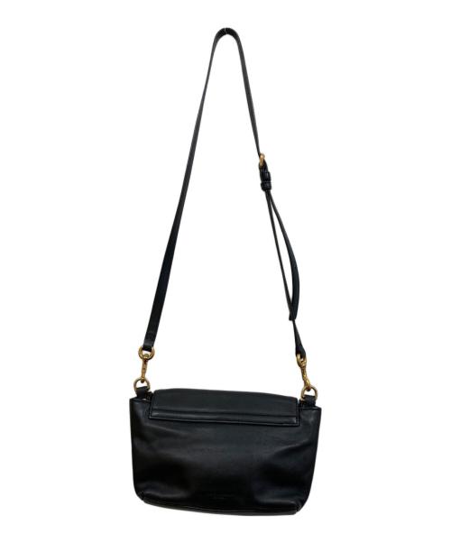 MARC JACOBS（マークジェイコブス）MARC JACOBS (マークジェイコブス) DOUBLE J 2WAYレザーショルダーバッグ ブラックの古着・服飾アイテム