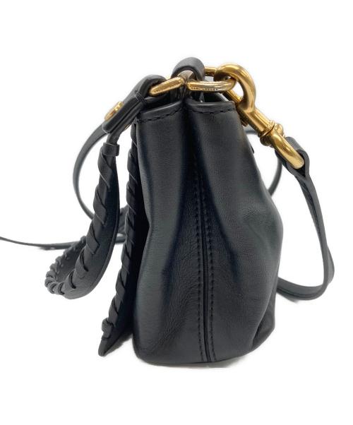 MARC JACOBS（マークジェイコブス）MARC JACOBS (マークジェイコブス) DOUBLE J 2WAYレザーショルダーバッグ ブラックの古着・服飾アイテム