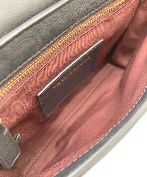 MARC JACOBS（マークジェイコブス）MARC JACOBS (マークジェイコブス) DOUBLE J 2WAYレザーショルダーバッグ ブラックの古着・服飾アイテム