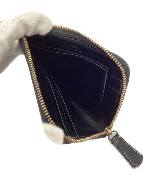 PORTER（ポーター）PORTER (ポーター) GLASS LEATHER WALLET ブラックの古着・服飾アイテム