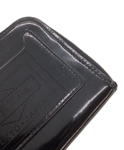 PORTER（ポーター）PORTER (ポーター) GLASS LEATHER WALLET ブラックの古着・服飾アイテム