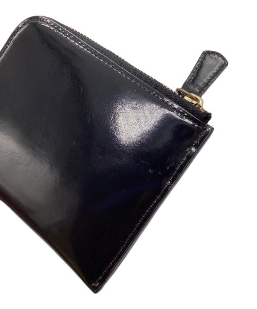 PORTER（ポーター）PORTER (ポーター) GLASS LEATHER WALLET ブラックの古着・服飾アイテム