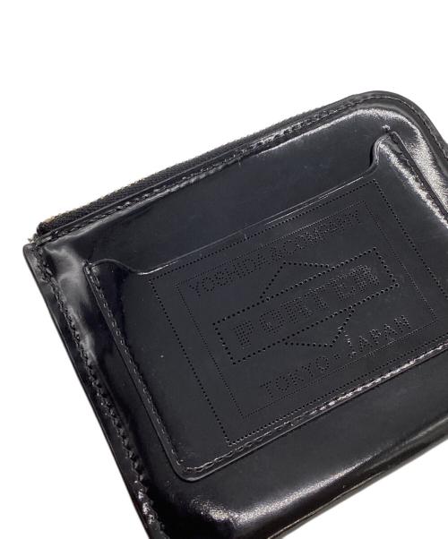 PORTER（ポーター）PORTER (ポーター) GLASS LEATHER WALLET ブラックの古着・服飾アイテム