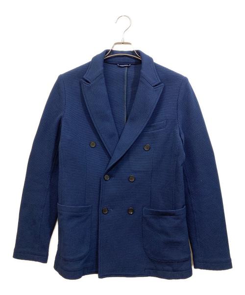 Junhashimoto（ジュンハシモト）Junhashimoto (ジュンハシモト) ニットジャケット ネイビー サイズ:４の古着・服飾アイテム