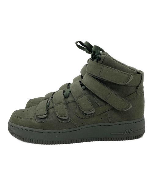 NIKE（ナイキ）NIKE (ナイキ) BILLIE EILISH (ビリーアイリッシュ) AIR FORCE 1 HIGH 07 SP Billie Eilish グリーン サイズ:27.5cmの古着・服飾アイテム