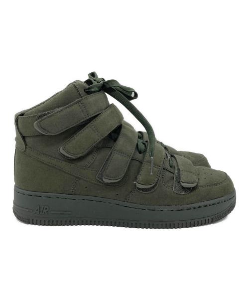 NIKE（ナイキ）NIKE (ナイキ) BILLIE EILISH (ビリーアイリッシュ) AIR FORCE 1 HIGH 07 SP Billie Eilish グリーン サイズ:27.5cmの古着・服飾アイテム