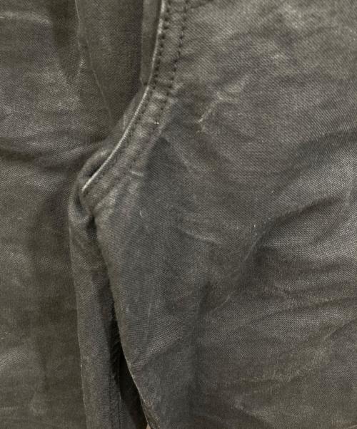 Graphpaper（グラフペーパー）Graphpaper (グラフペーパー) Washi Duck Two Tuck Pants ブラック サイズ:１の古着・服飾アイテム