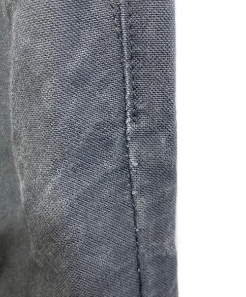 Graphpaper（グラフペーパー）Graphpaper (グラフペーパー) Washi Duck Two Tuck Pants ブラック サイズ:１の古着・服飾アイテム