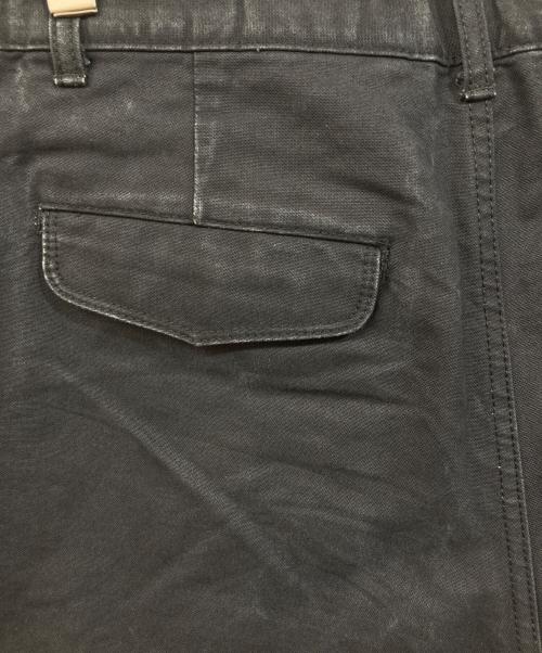 Graphpaper（グラフペーパー）Graphpaper (グラフペーパー) Washi Duck Two Tuck Pants ブラック サイズ:１の古着・服飾アイテム