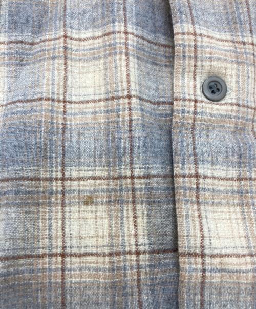 PENDLETON（ペンドルトン）PENDLETON (ペンドルトン) ウールシャツ ブラウン サイズ:Lの古着・服飾アイテム