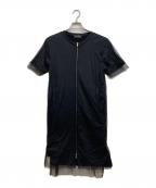 RISMAT by Y'sリスマットバイワイズ）の古着「ジップカーディガン」｜ブラック