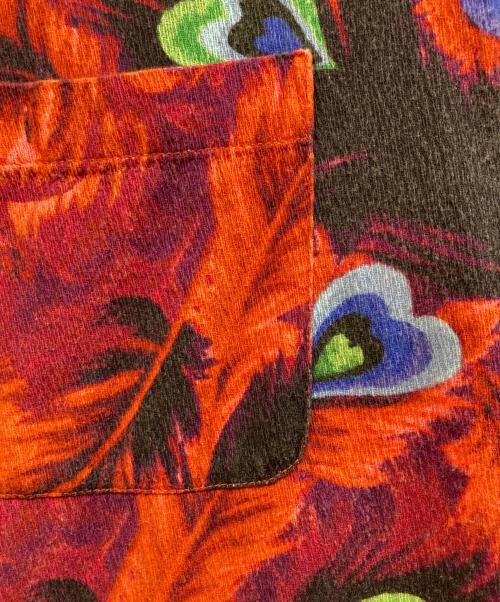 stussy（ステューシー）stussy (ステューシー) 総柄オープンカラーシャツ レッド サイズ:Mの古着・服飾アイテム