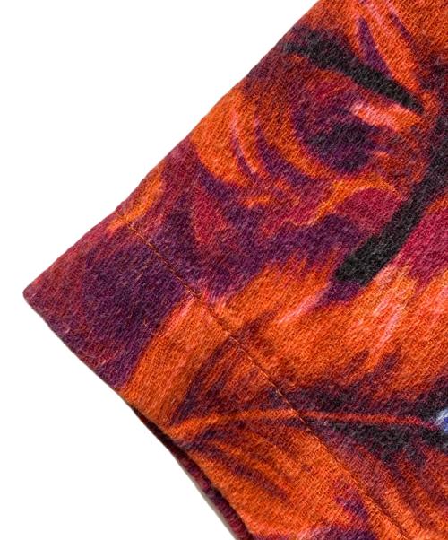 stussy（ステューシー）stussy (ステューシー) 総柄オープンカラーシャツ レッド サイズ:Mの古着・服飾アイテム