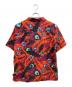 stussy (ステューシー) 総柄オープンカラーシャツ レッド サイズ:M：7000円